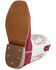 Image #7 - Smoky Mountain Little Girls' Whichita Western Boots - Square Toe, Red, hi-res