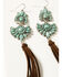 Image #2 - Shyanne Women's Antique Silver Tassel Earrings, Silver, hi-res