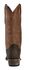 Lucchese Men's Handmade 1883 Carl Sanded Shark Western Boots - Square Toe, Chocolate, hi-res