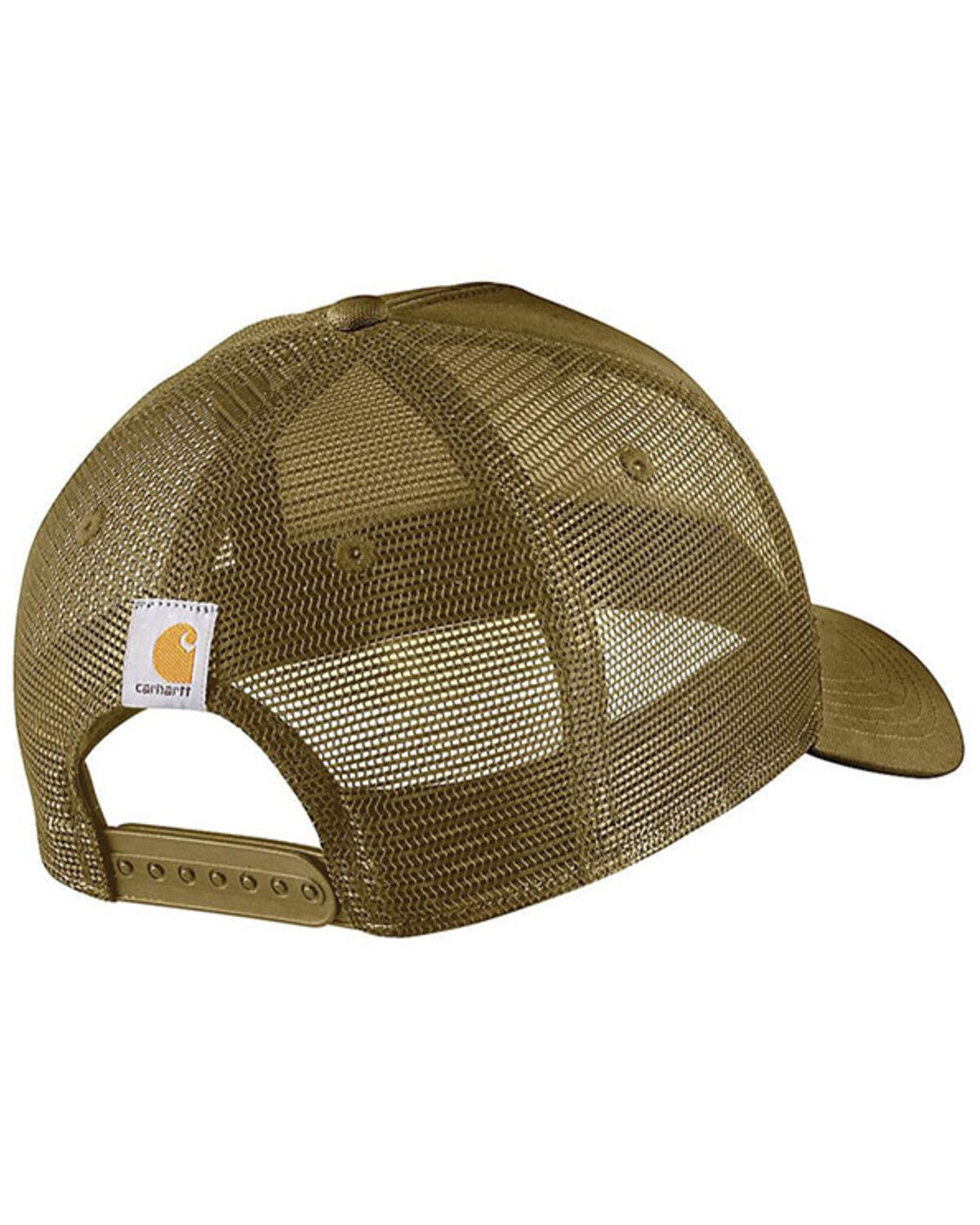 Image #2 - Carhartt Men's Logo Patch Ball Cap, Brown, hi-res