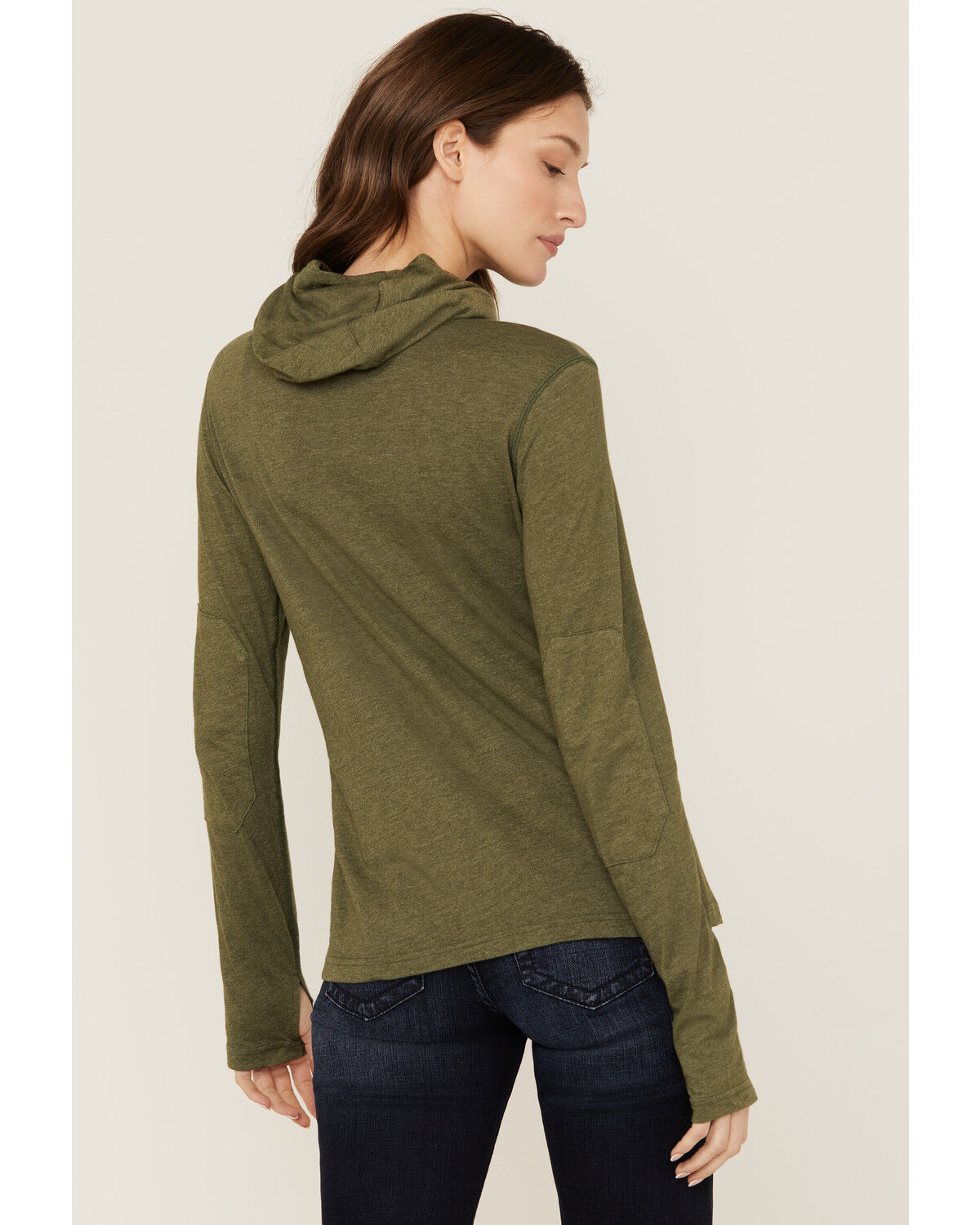 Image #4 - Dovetail Workwear Women's Sunbreaker Hoodie, Green, hi-res