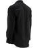 Image #3 - Huk Performance Fishing Men's Next Level Long Sleeve Button Down Woven Shirt , Black, hi-res