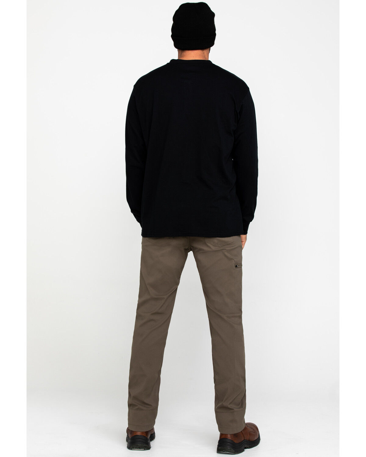 Image #5 - ATG by Wrangler Men's Monel Synthetic Stretch Utility Pants, Brown, hi-res