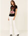 Image #2 - Rodeo Quincy Women's Carmen Cantina Graphic Short Sleeve Tee, Black, hi-res