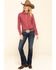 Ariat Women's Angel Arrow Fit Bootcut Jeans , Blue, hi-res
