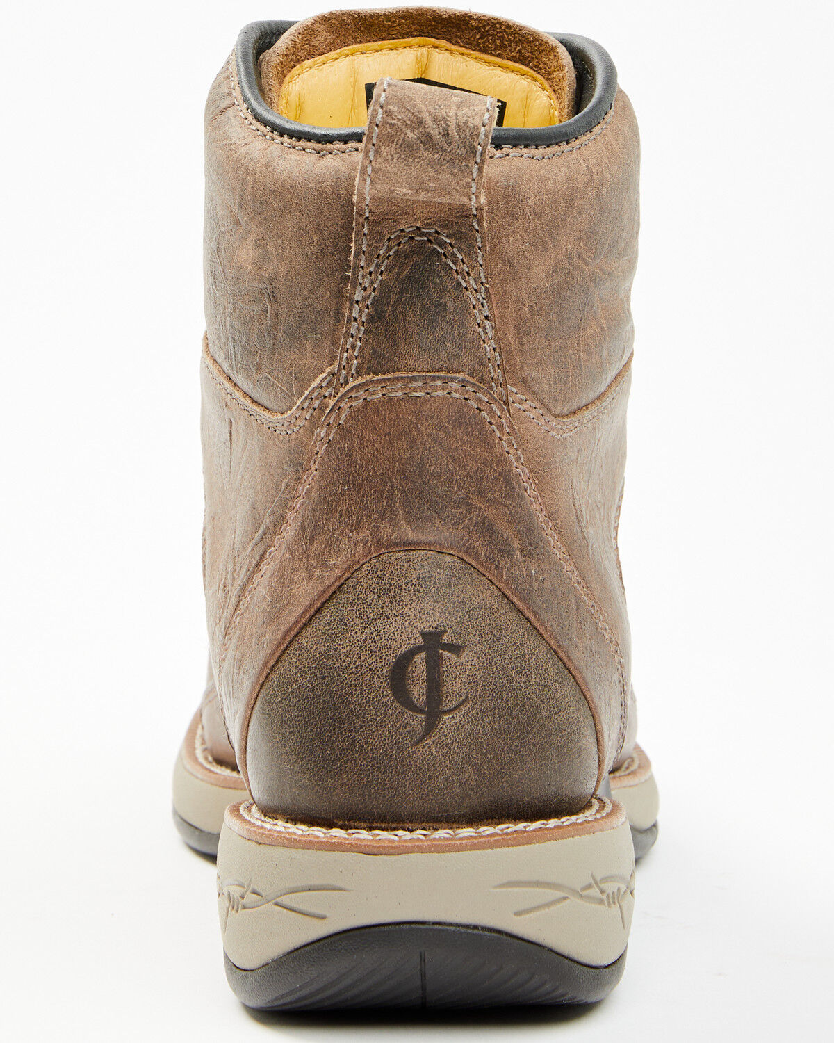Image #5 - Cody James Men's Xero Lite Lace-Up Moc Work Boots - Composite Toe, Bark, hi-res