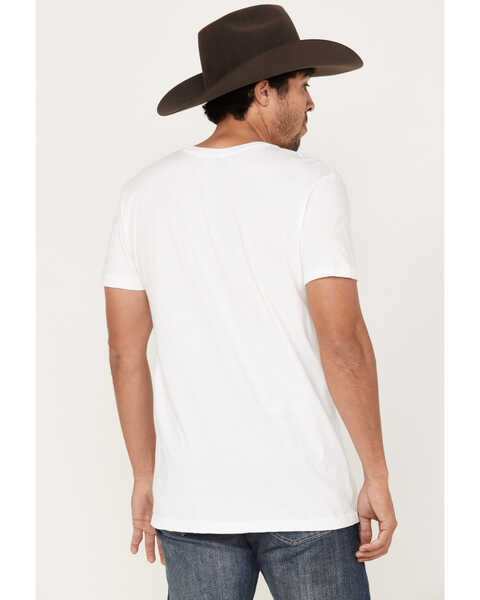 Image #4 - RANK 45® Men's Logo Saying Short Sleeve Graphic T-Shirt, White, hi-res
