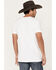 Image #4 - RANK 45® Men's Logo Saying Short Sleeve Graphic T-Shirt, White, hi-res