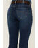 Image #4 - Ariat Women's R.E.A.L Mid Rise Candace Straight Jeans, Blue, hi-res
