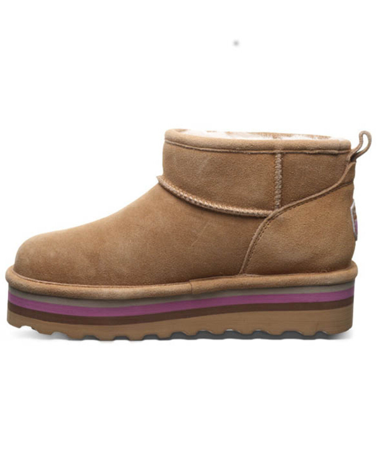 Image #3 - Bearpaw Women's Retro Shorty Casual Boots, Tan, hi-res