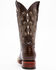 Image #5 - Ferrini Men's Chocolate Alligator Belly Print Western Boots - Broad Square Toe, Chocolate, hi-res