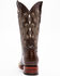 Ferrini Men's Chocolate Alligator Belly Print Western Boots - Broad Square Toe, , hi-res