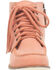 Dingo Women's Rosie Casual Shoes - Moc Toe, Pink, hi-res