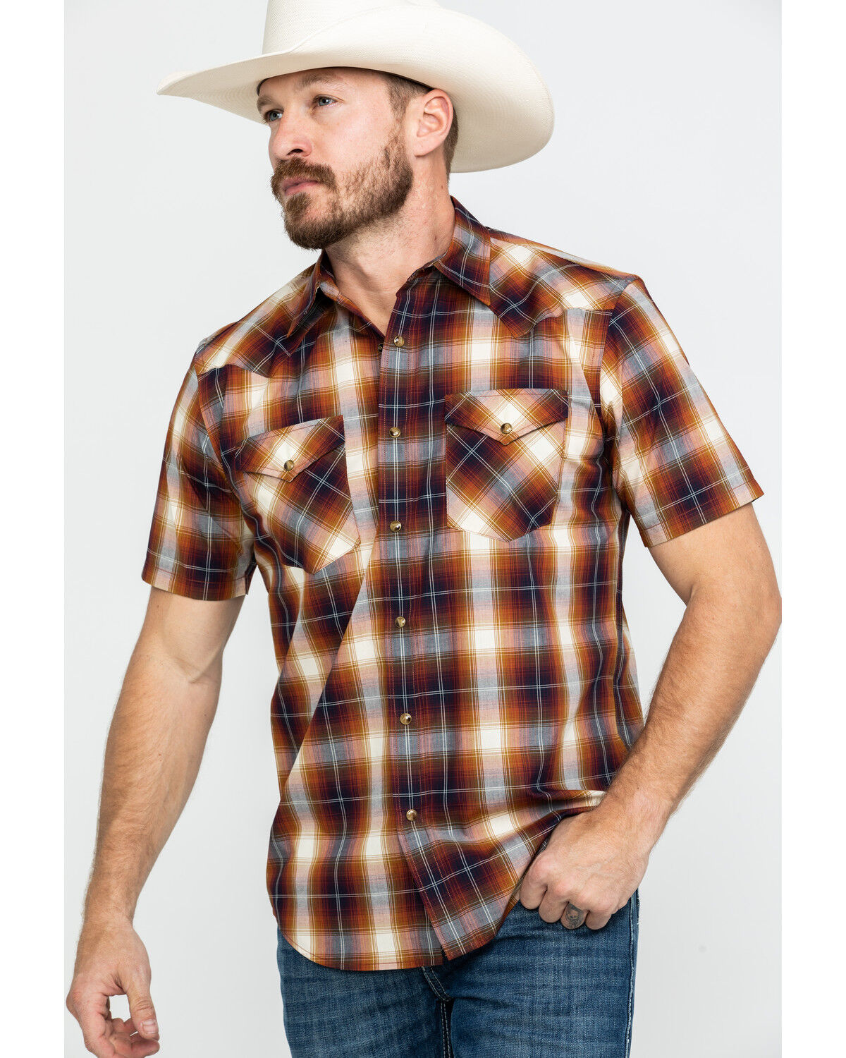 Image #1 - Pendleton Men's Frontier Short Sleeve Shirt, , hi-res