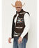 Image #2 - RANK 45® Men's Kapow Southwestern Print Insulated Bomber Vest, Brown, hi-res