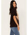 Image #2 - Idyllwind Women's Midnight Rodeo Oversized Graphic Trustie Tee, Dark Brown, hi-res