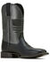 Image #1 - Ariat Men's Circuit Patriot Western Boots - Broad Square Toe, Black, hi-res