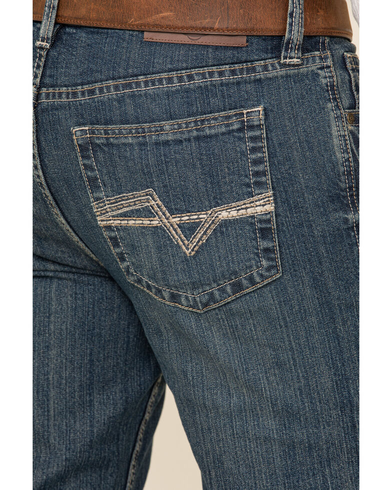 Cody James Men's High Roller Mid Tier Medium Wash Stretch Slim Straight Jeans , Blue, hi-res