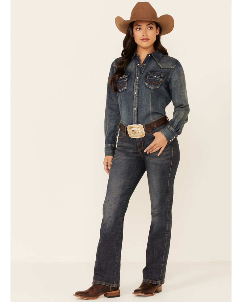 wrangler women's work jeans