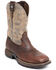 Image #1 - Cody James Men's Tyche Lite Performance Western Boots - Broad Square Toe, Brown, hi-res