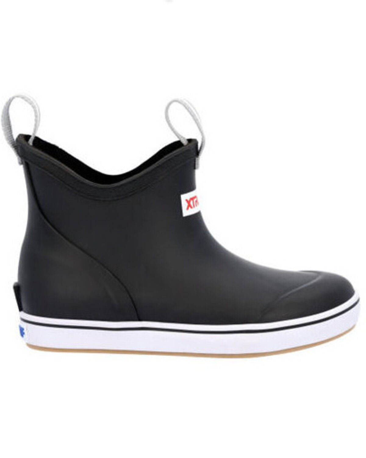 Image #2 - Xtratuf Boys' Ankle Deck Boots - Round Toe, Black, hi-res