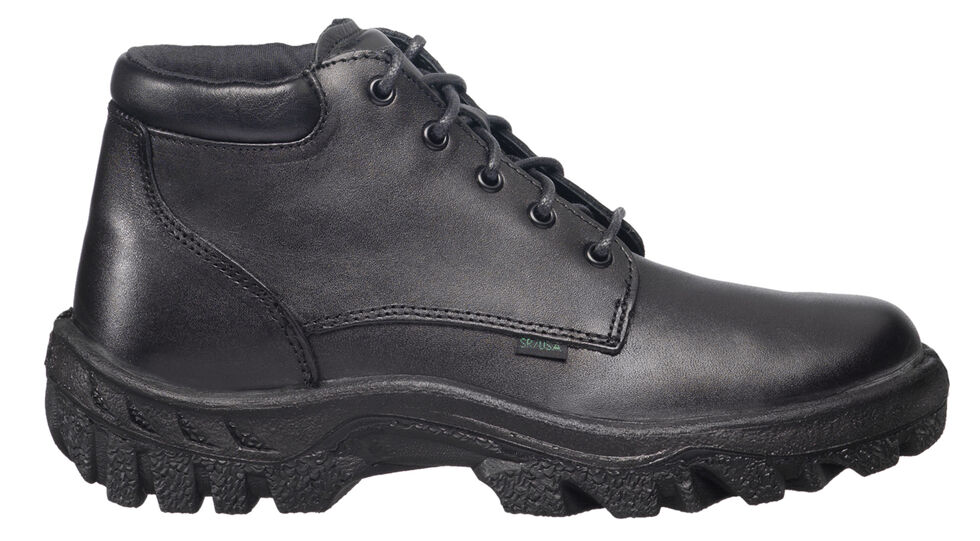 Rocky Women's TMC Chukka Duty Boots - USPS Approved, Black, hi-res