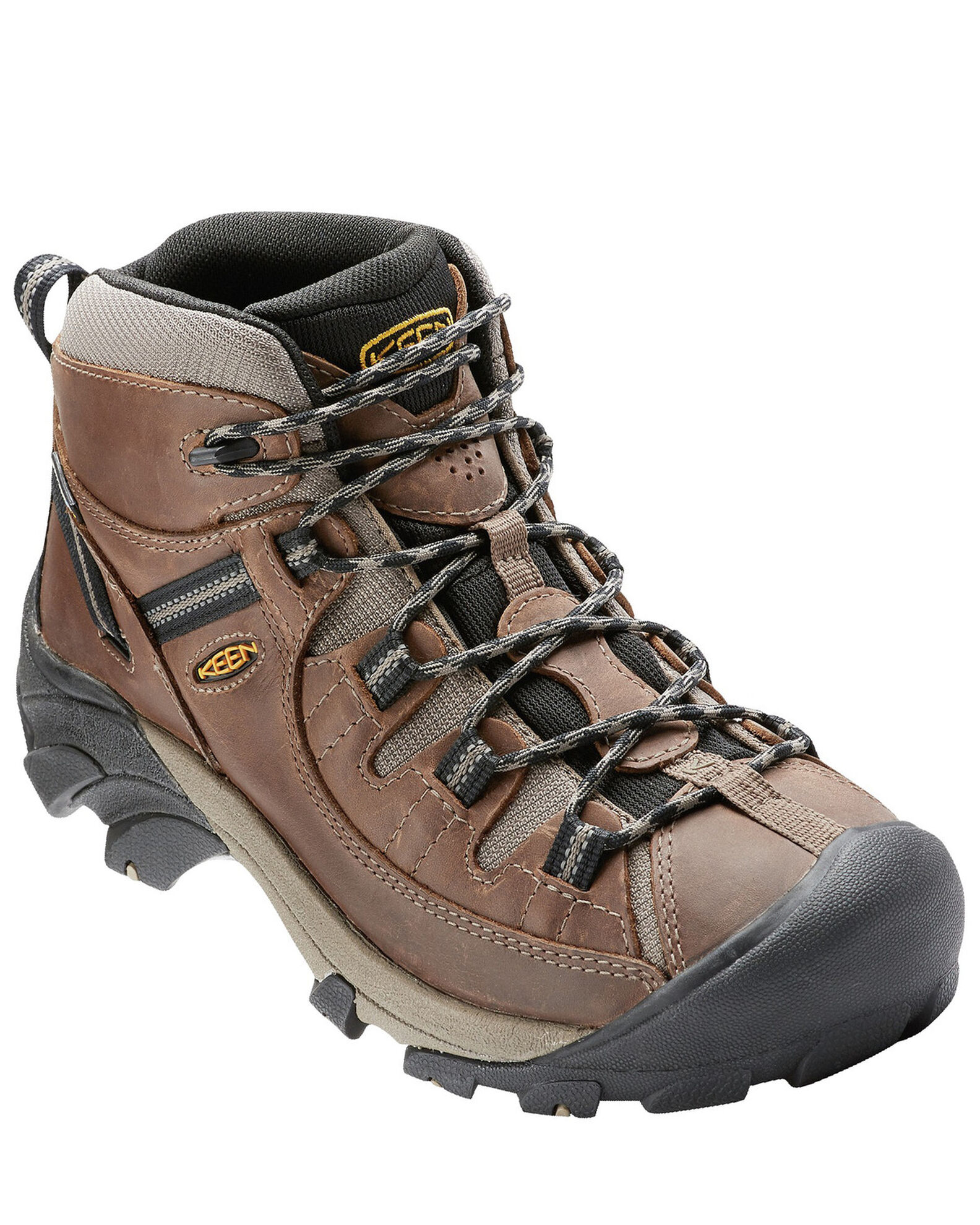 Men's keen targhee top ii waterproof hiking boots