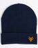 Image #1 - Hawx® Men's Side Logo Beanie, Navy, hi-res