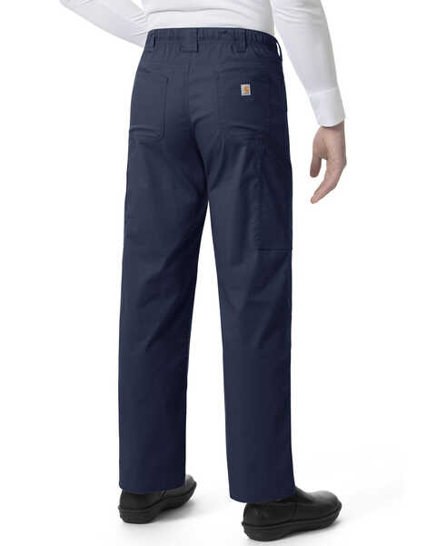 Image #2 - Carhartt Men's Straight Fit Multi Utility Cargo Pants, Navy, hi-res