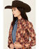 Image #2 - Shyanne Women's Abstract Western Softshell Jacket, Caramel, hi-res