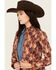 Image #2 - Shyanne Women's Abstract Western Softshell Jacket , Caramel, hi-res