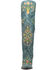 Dan Post Women's Flower Child Tall Boots - Snip Toe, Turquoise, hi-res