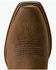 Image #4 - Ariat Men's Stonebrook Performance Western Boots - Square Toe, Brown, hi-res