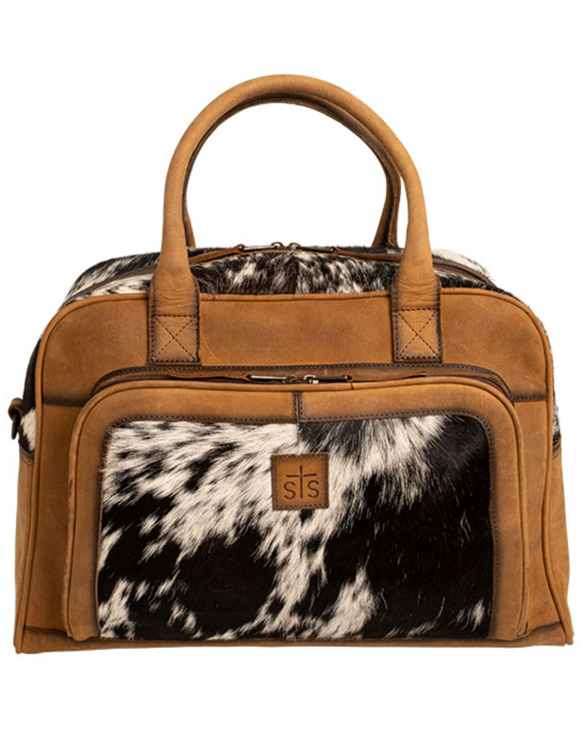Image #2 - STS Ranchwear by Carroll Cowhide Carry-On, Tan, hi-res