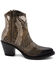 Image #2 - Ferrini Women's Savannah Fashion Booties - Round Toe, Dark Brown, hi-res