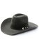 Image #1 - Serratelli Dallas 6X Felt Cowboy Hat, Charcoal, hi-res