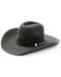 Image #1 - Serratelli Dallas 6X Felt Cowboy Hat , Charcoal, hi-res