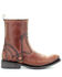 Image #2 - Corral Men's Cognac Strap Western Boots - Square Toe, Cognac, hi-res