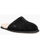 Image #1 - UGG Men's Scuff Suede House Slippers, Black, hi-res