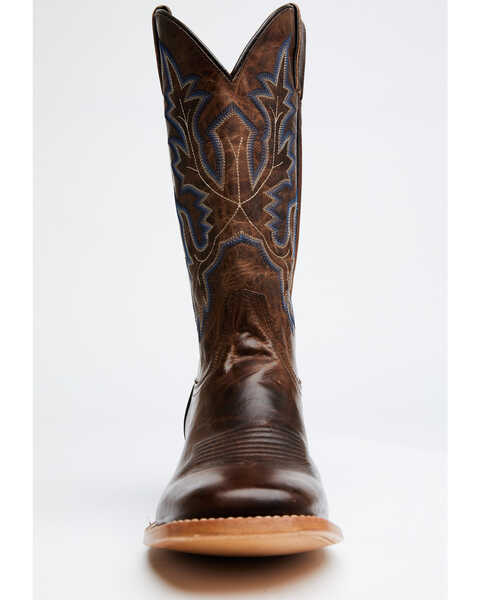 Image #3 - Cody James Men's Duval Western Boots - Broad Square Toe, Brown, hi-res