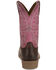 Image #5 - Justin Women's Demeter Performance Western Boots - Broad Square Toe, Pink, hi-res