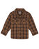 Image #1 - Wrangler Toddler Boys' Plaid Print Long Sleeve Snap Western Shirt, , hi-res