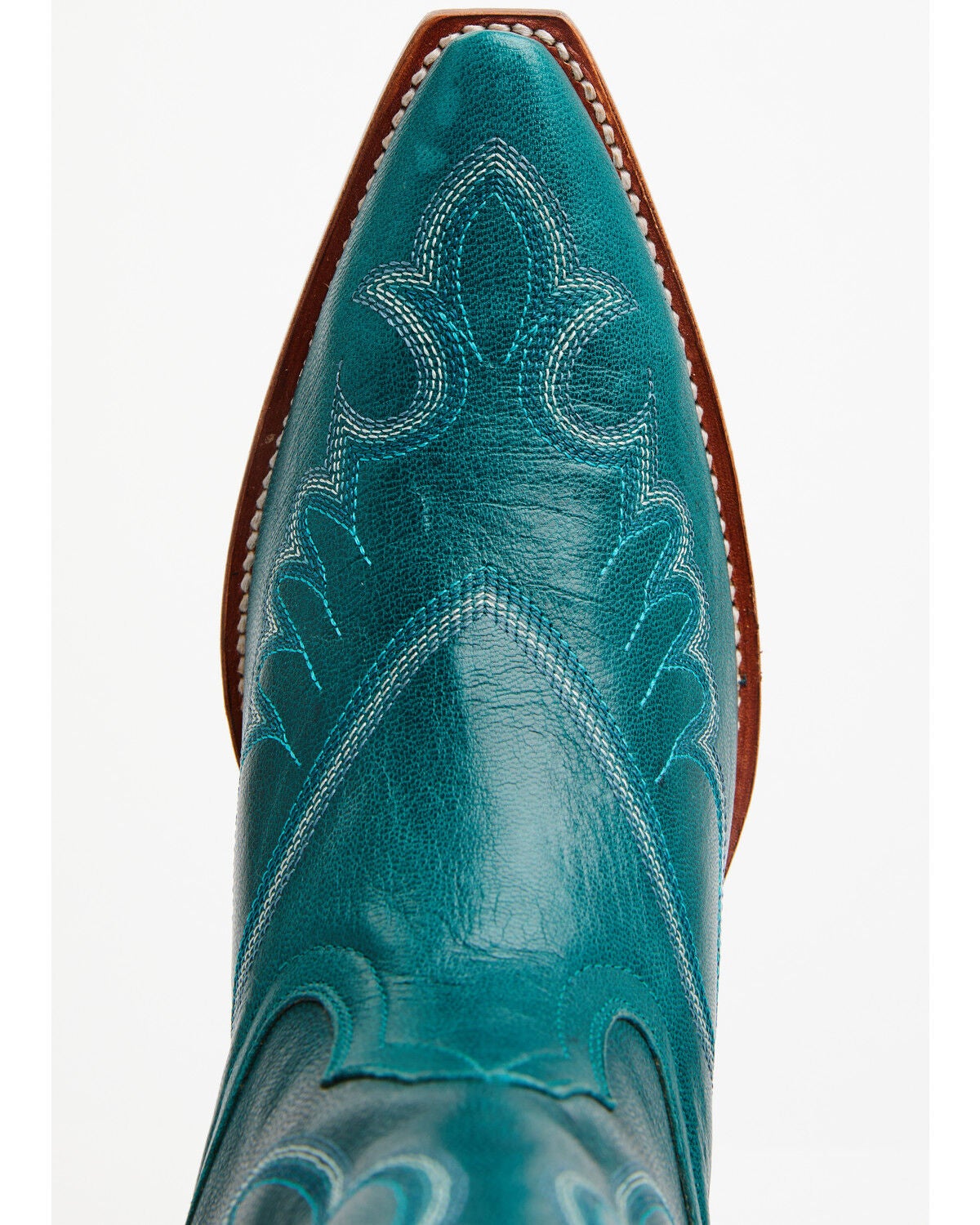 Image #6 - Shyanne Women's High Desert Tall Western Boots - Snip Toe, Teal, hi-res