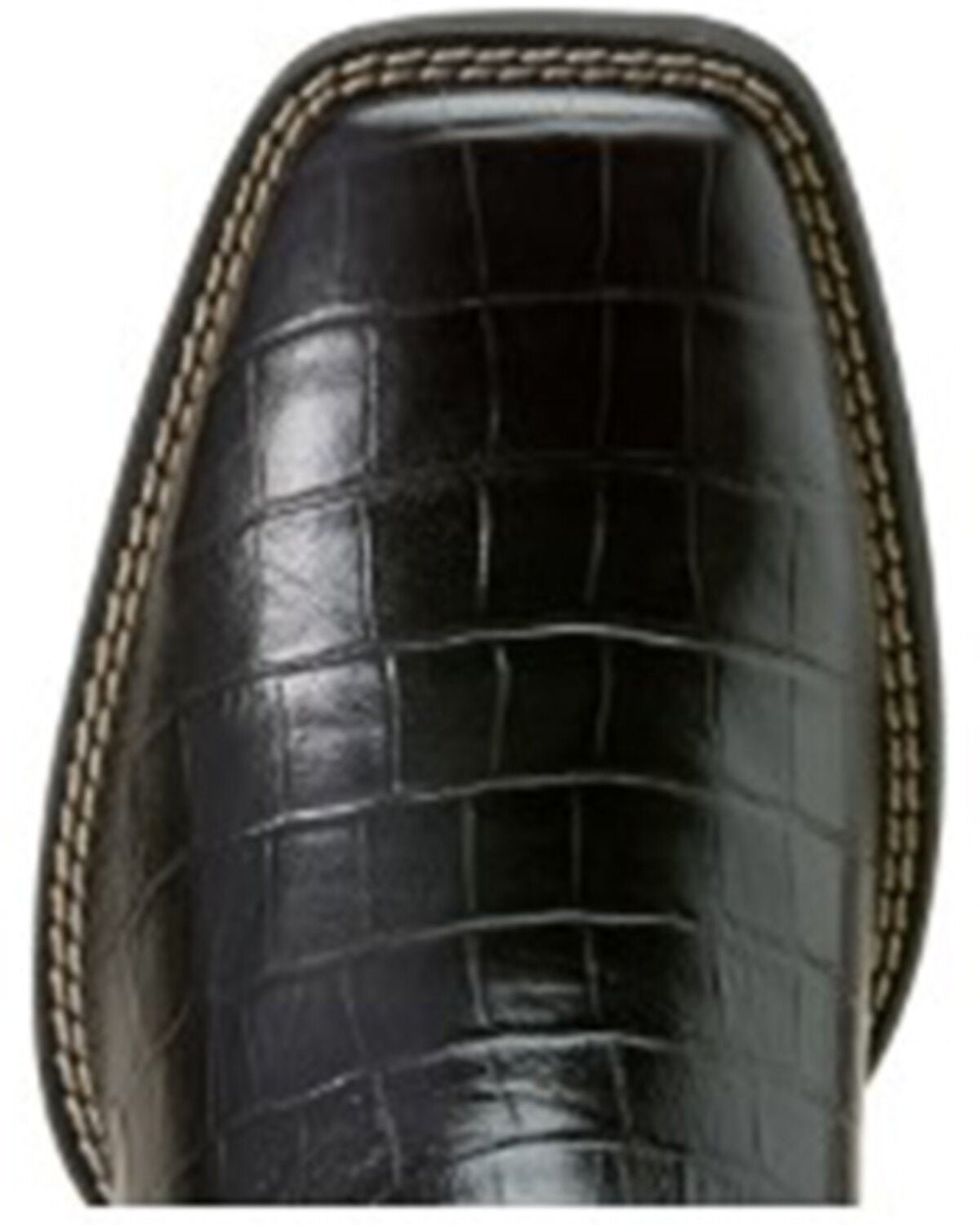 Image #6 - Ariat Men's Sport Latigo Crocodile Print Performance Western Boots - Broad Square Toe, Black, hi-res