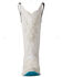 Image #4 - Lane Women's Destiny Western Boots - Snip Toe, White, hi-res