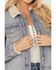 Image #3 - Idyllwind Women's Edgewood Sherpa Lined Denim Jacket, Light Wash, hi-res