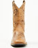 Image #4 - Cody James Ace&trade; Western Boots - Broad Square Toe, Brown, hi-res