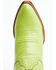 Image #6 - Planet Cowboy Women's Pee-Wee Ah Limon Leather Western Boot - Snip Toe , Green, hi-res