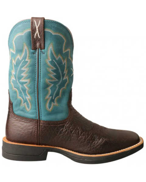 Image #2 - Twisted X Men's Tech X Performance Western Boot - Square Toe , Brown, hi-res