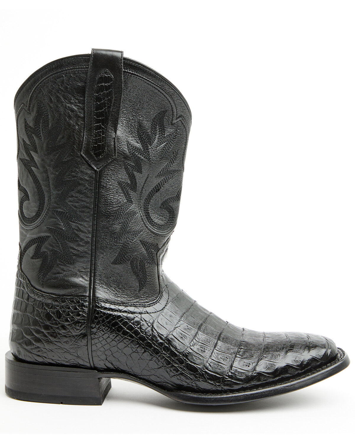 Image #2 - Cody James Black 1978® Men's The Hayward Exotic Caiman Belly Western Boots - Broad Square Toe, Black, hi-res